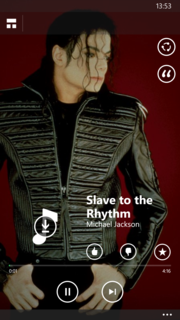 Nokia Mix Radio permite elegir un artista y obtener música similar.