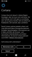 Cortana también disponible ahora en alemán.