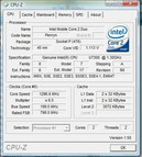 System info CPUZ CPU