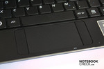 El touchpad posee una forma inusual.