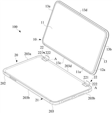 Los nuevos diseños patentados de OPPO. (Fuente: CNIPA vía ITHome )