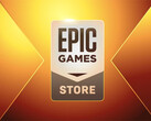 Actualmente hay cinco juegos disponibles para reclamar de forma gratuita en la Epic Games Store, cuyo logotipo aparece en la imagen.