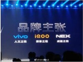 Una diapositiva de prensa de Vivo aparentemente anticuada. (Fuente: WHYLAB vía Weibo)