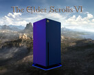 Cartel de The Elder Scrolls 6 en el que aparece una consola Xbox