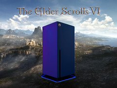 Cartel de The Elder Scrolls 6 en el que aparece una consola Xbox