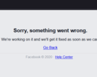 Según los informes, Facebook ha dejado de funcionar en todo el mundo. (Fuente: Propia)