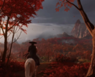 Una captura de pantalla de Ghost of Yotei de State of Play (fuente de la imagen: PlayStation YT)