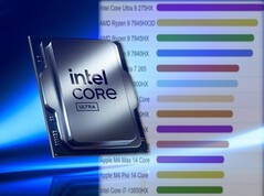El Intel Core Ultra 9 275HX es el procesador para portátiles más rápido en PassMark. (Fuente de la imagen: Intel/PassMark - editado)