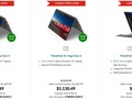 Negociaciones de liquidación de acciones de Lenovo Yoga el 6 de diciembre (Fuente: Lenovo US)