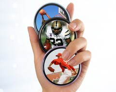 El Smart Video Pin pretende modernizar los pins clásicos con una pantalla redonda.