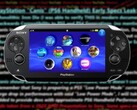 La Sony PS Vita se lanzó en 2011 a un precio inicial de 249,99 dólares para el modelo sólo Wi-Fi. (Fuente de la imagen: Sony/Amazon, Moore's Law Is Dead en YouTube, editado)