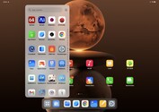 Dock con lanzador de aplicaciones