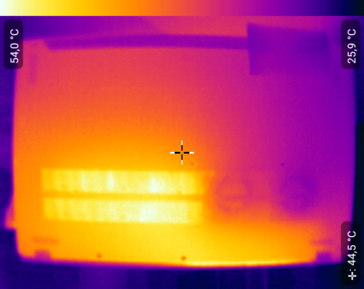 Calor residual - carga, fondo