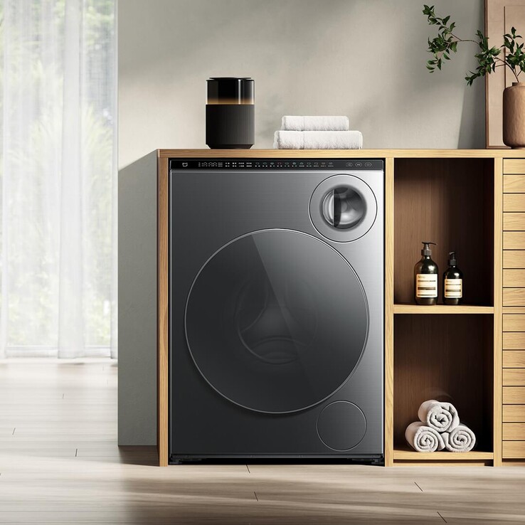 La Xiaomi Mijia Dual Zone Washing Machine Drum 10kg. (Fuente de la imagen: Xiaomi)