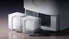 El Xiaomi Mijia Smart Gas Water Heater Pro tiene cajones para ablandar la sal. (Fuente de la imagen: Xiaomi)