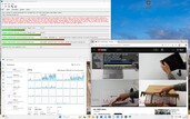 Latencia máxima al reproducir material de vídeo 4K