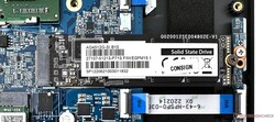 El SSD Gigabyte NVMe de 512 GB incluido sufre una fuerte ralentización