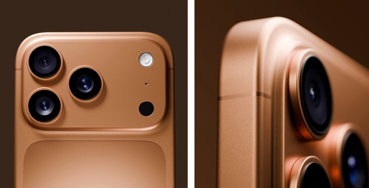 Se espera que el iPhone 17 Pro incorpore un chasis de aluminio con un módulo de cámara significativamente mayor. (Fuente de la imagen: @MajinBuOfficial)