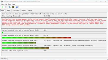 LatencyMon - Visión general