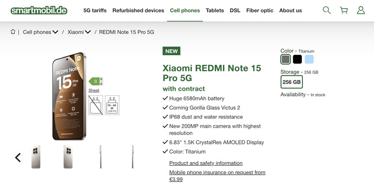 (Fuente de la imagen: Smartmobil.de)