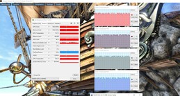 Rendimiento de la GPU durante una prueba de UNIGINE Heaven