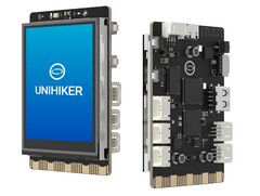 El Unihiker es un SBC compacto con pantalla en color integrada. (Fuente de la imagen: DFRobot)