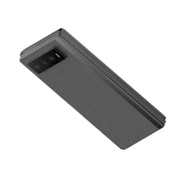 Un vistazo al diseño patentado de Xiaomi en su estado plegado. (Fuente de la imagen: Xiaomi)