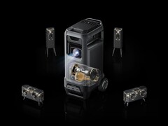 La estación de cine móvil Soundcore Nebula X1 Pro de Anker (en la imagen) se financiará mediante crowdfunding en Kickstarter. (Fuente de la imagen: Anker)