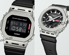 De izquierda a derecha (en la imagen), Casio G-Shock GM-5600M-1, y el GM-2100M-1A. (Fuente de la imagen: Casioblog)