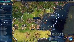Una visión detallada de las ciudades que muestra la profundidad que Civilization 6 puede ofrecer a los jugadores como juego de estrategia por turnos