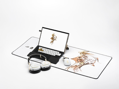 La colaboración Asus ROG de Hideo Kojima se presentó durante el CES 2026 (fuente de la imagen: Asus)