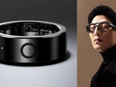 El anillo inteligente MYVU de Meizu presenta un llamativo diseño con logotipo y LED. (Fuente de la imagen: Meizu)