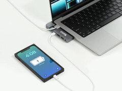 El Hub USB-C 5 en 1 de Plugable admite la conexión a una pantalla 6K@60Hz. (Fuente de la imagen: Plugable)