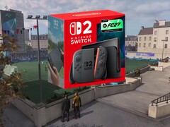 Paquete de consola Switch 2 con EA Sports FC 27 mostrado