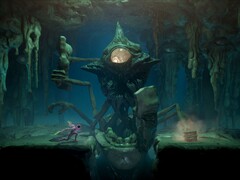 Una imagen que muestra a un enemigo en Grime.