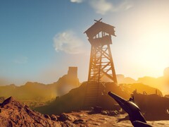 Imagen modificada de una torre en Survival: Fountain of Youth.