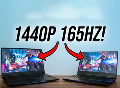 1440p podría convertirse en la nueva resolución estándar de los portátiles para juegos en los próximos años. (Fuente de la imagen: Jarrod's Tech)