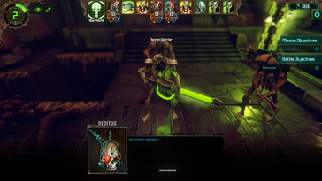 En la imagen: una captura de pantalla del juego Warhammer 40,000: Mechanicus.
