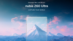 El Z60 Ultra está al caer. (Fuente: Nubia)