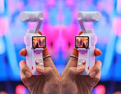 La Insta360 Luna Ultra blanca en imágenes prácticas filtradas (editadas).