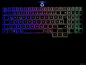 Iluminación del teclado