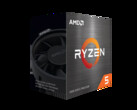 La caja de venta al público del Ryzen 5 5600X'. (Fuente: AMD)
