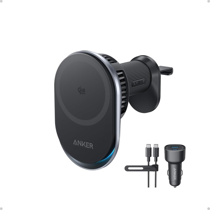 El cargador inalámbrico para coche Anker Prime (MagGo, AirCool, Pad). (Fuente de la imagen: Anker)