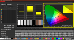 Colores CalMAN (después de la calibración)