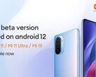 Android 12 está disponible de forma limitada para el Mi 11, Mi 11i y Mi 11 Ultra. (Fuente de la imagen: Xiaomi vía @stufflistings)
