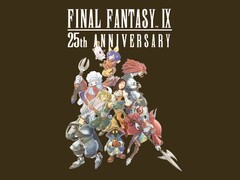 Se muestra el banner del 25.º aniversario de Final Fantasy IX