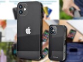 El Mony Mint parece de tamaño divertido al lado de un iPhone 11 de Apple. (Fuente de la imagen: Mony - editado)