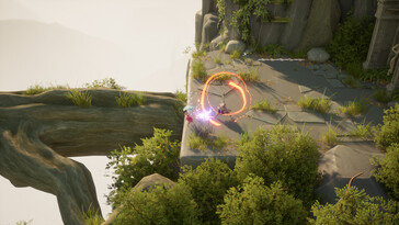 Una imagen que muestra un entorno en Raji: An Ancient Epic.