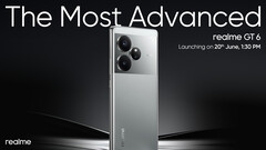 El Realme GT 6 se lanzará el 20 de junio con Snapdragon 8s Gen 3 (Fuente de la imagen: Realme [editado])