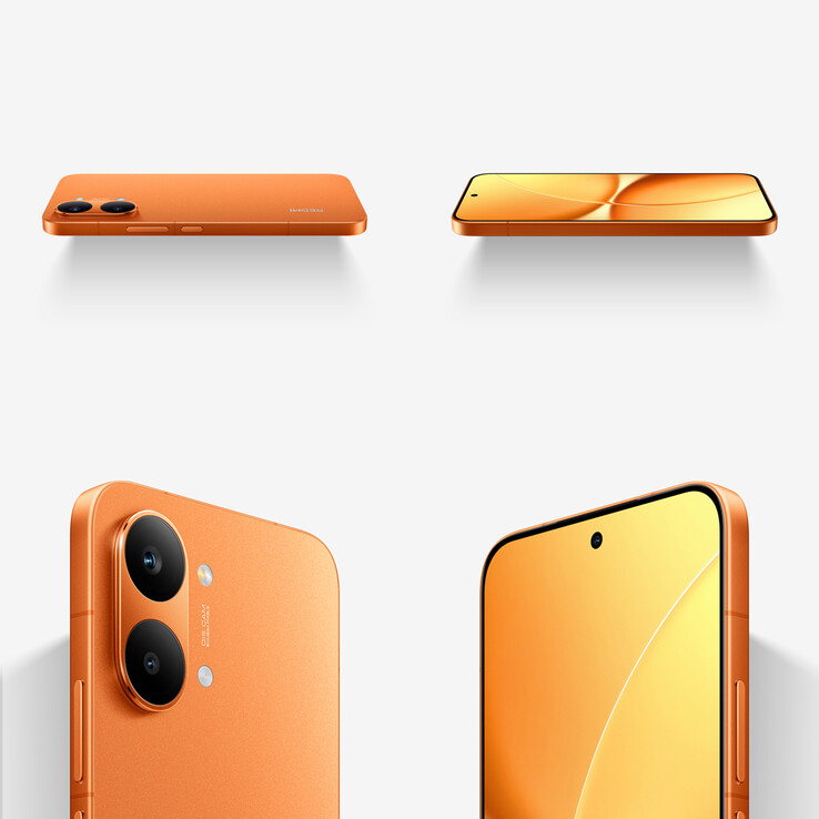 El colorway Sunshine Orange del Turbo 5 Max (Fuente de la imagen: Redmi - editado)